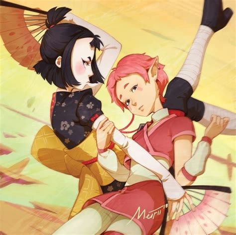 yumi and aelita|Code Lyoko: Evolution .